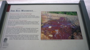 Yup, that is why that waterfall is so gross.