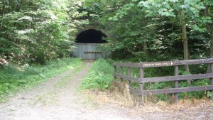 P1010034_3264x1840 The only old tunnel on the trail that we didn't get to ride through.