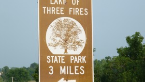 Iowa definitely had the nicest road signs of the trip.